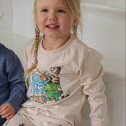 Tröja Pettson och Findus Beige
