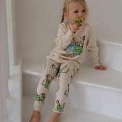 Leggings Pettson och Findus Beige