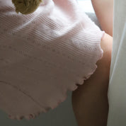 Kjole Pointelle Pink Rose