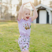 Pyjamas-set Pettson och Findus Lila