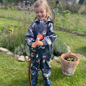 Regnsett ofodrat Birds Navy