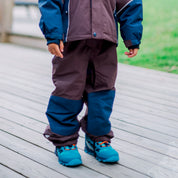 Skalhosen hoch Braun/Marineblau