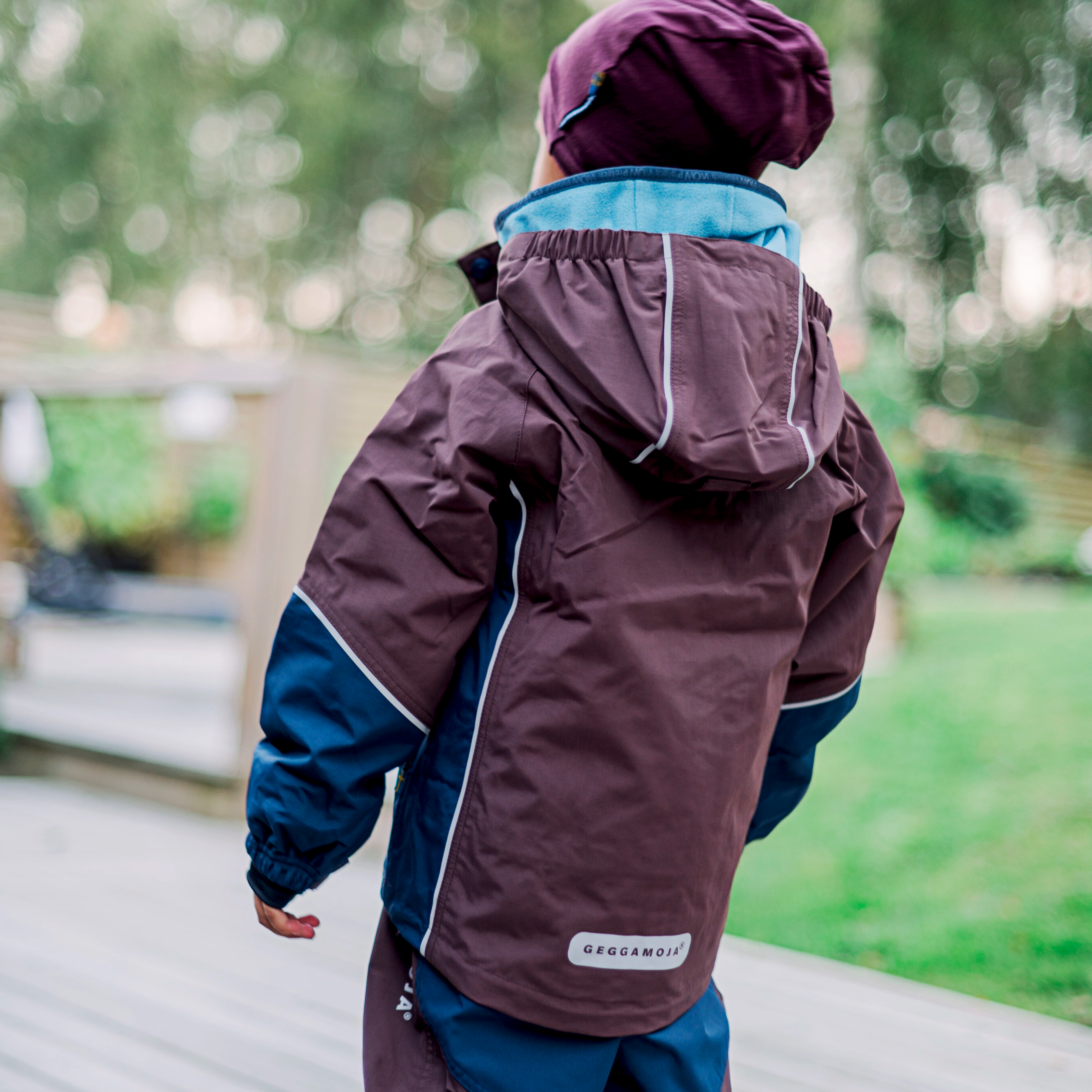 Skaljacke Braun/Marineblau