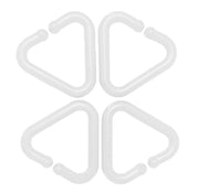 Barnvagnsring 4-pack Vit