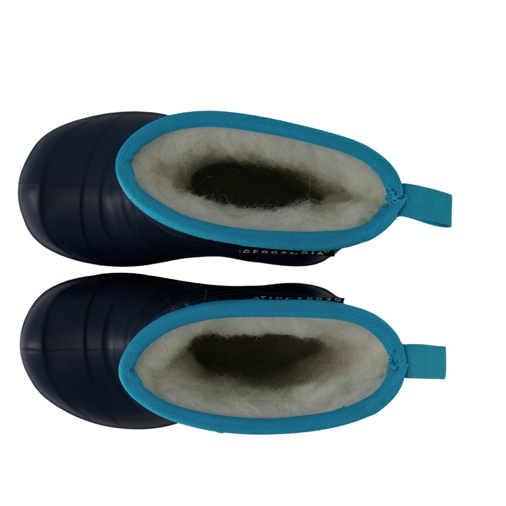 Gummistövlar fodrade Navy