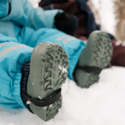 Gefütterte Gummistiefel Moosgrün