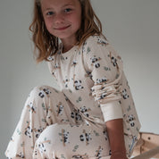 Pyjamas tvådelad Bambu Panda Beige