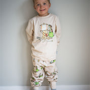 Pyjamas tvådelad Pettson och Findus Beige