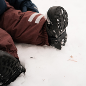 Lined rubber boots Black