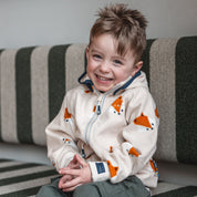 Vindfleece jacka Räv Beige