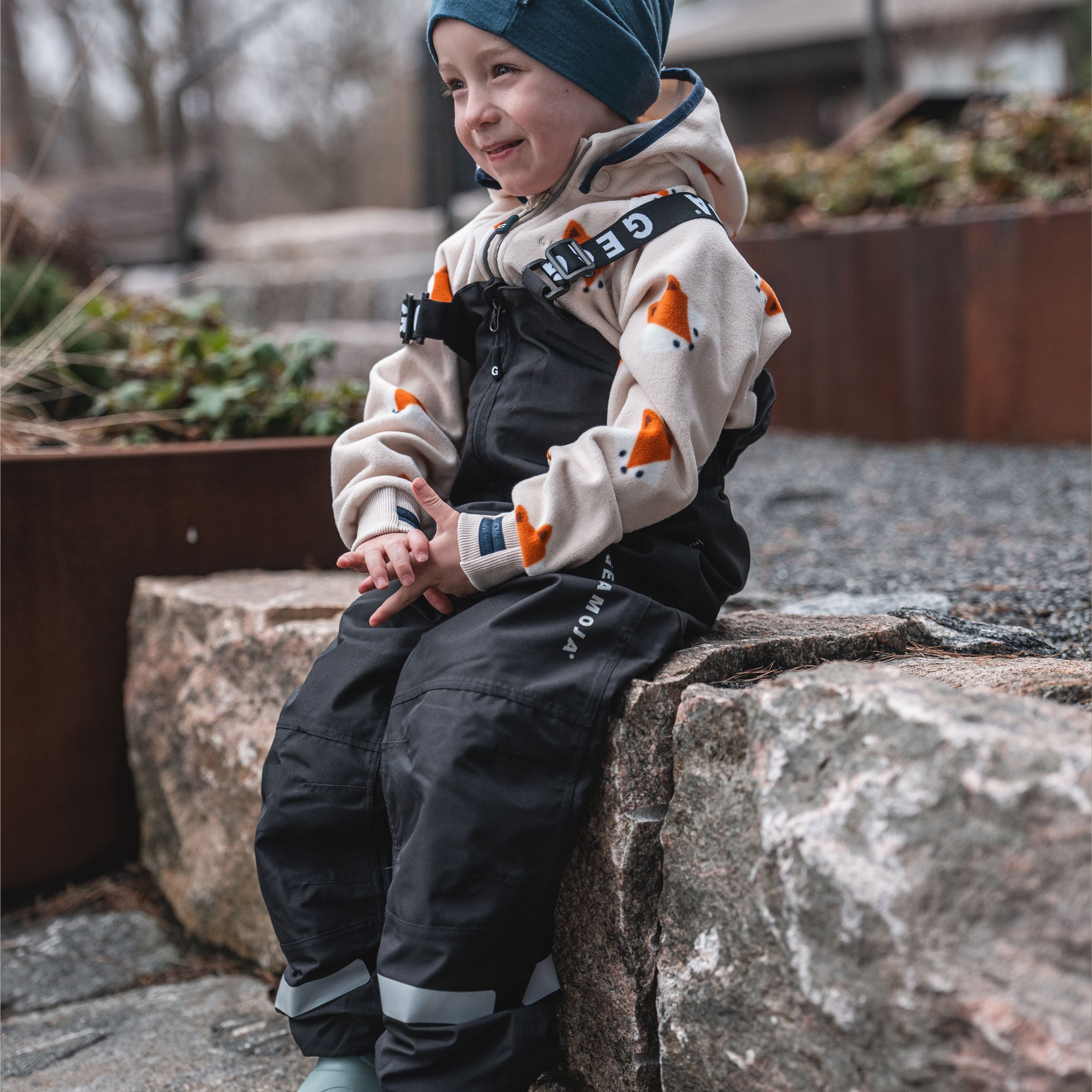 Skallbukser høye Svart