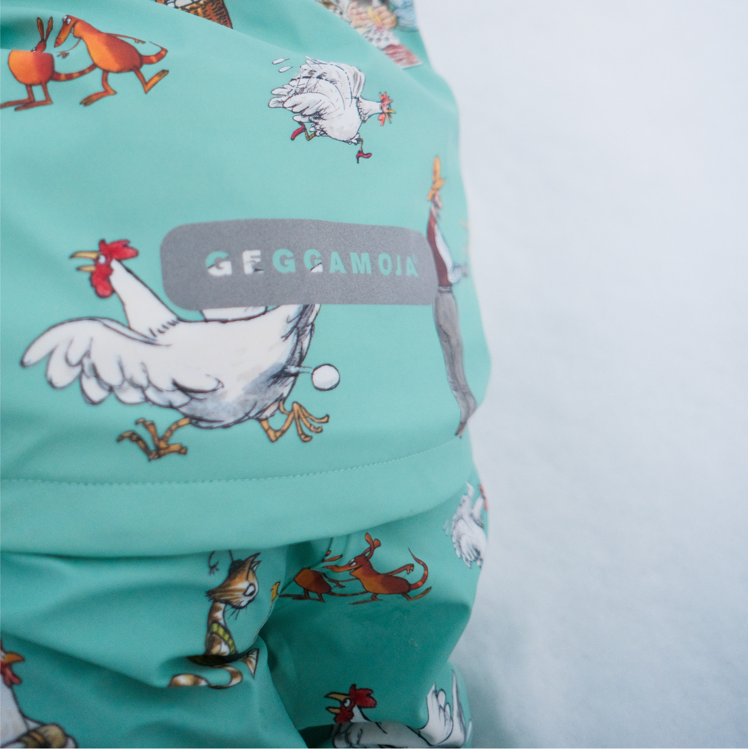 Regenkleidung mit Fleece gefüttert Pettersson und Findus Mint