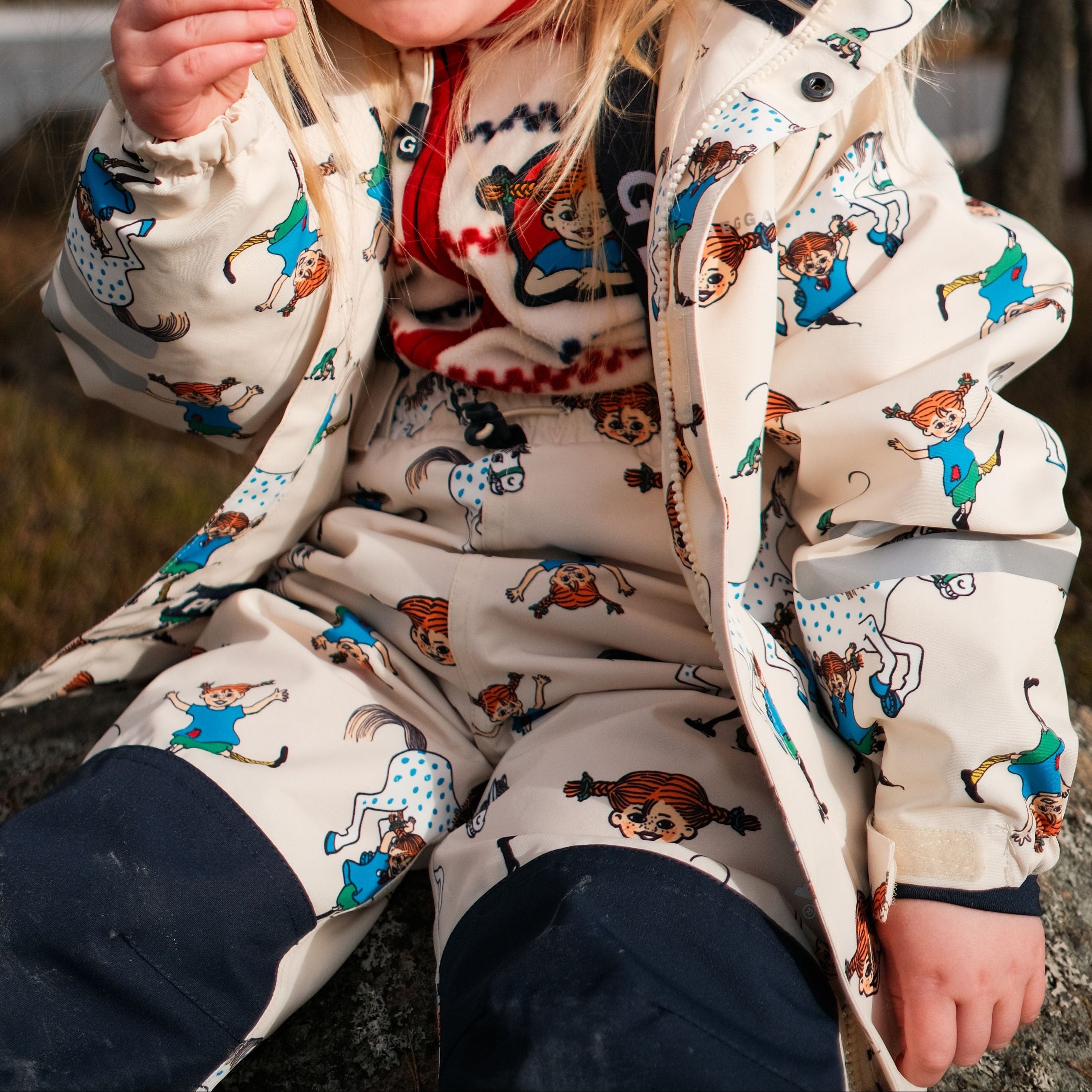 Skalbyxa Pippi Långstump Beige