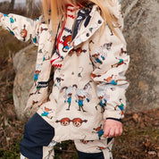 Skaljacka Pippi Långstump Beige