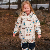 Skaljacka Pippi Långstump Beige