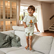 Pyjama-Set Pettersson und Findus Grün