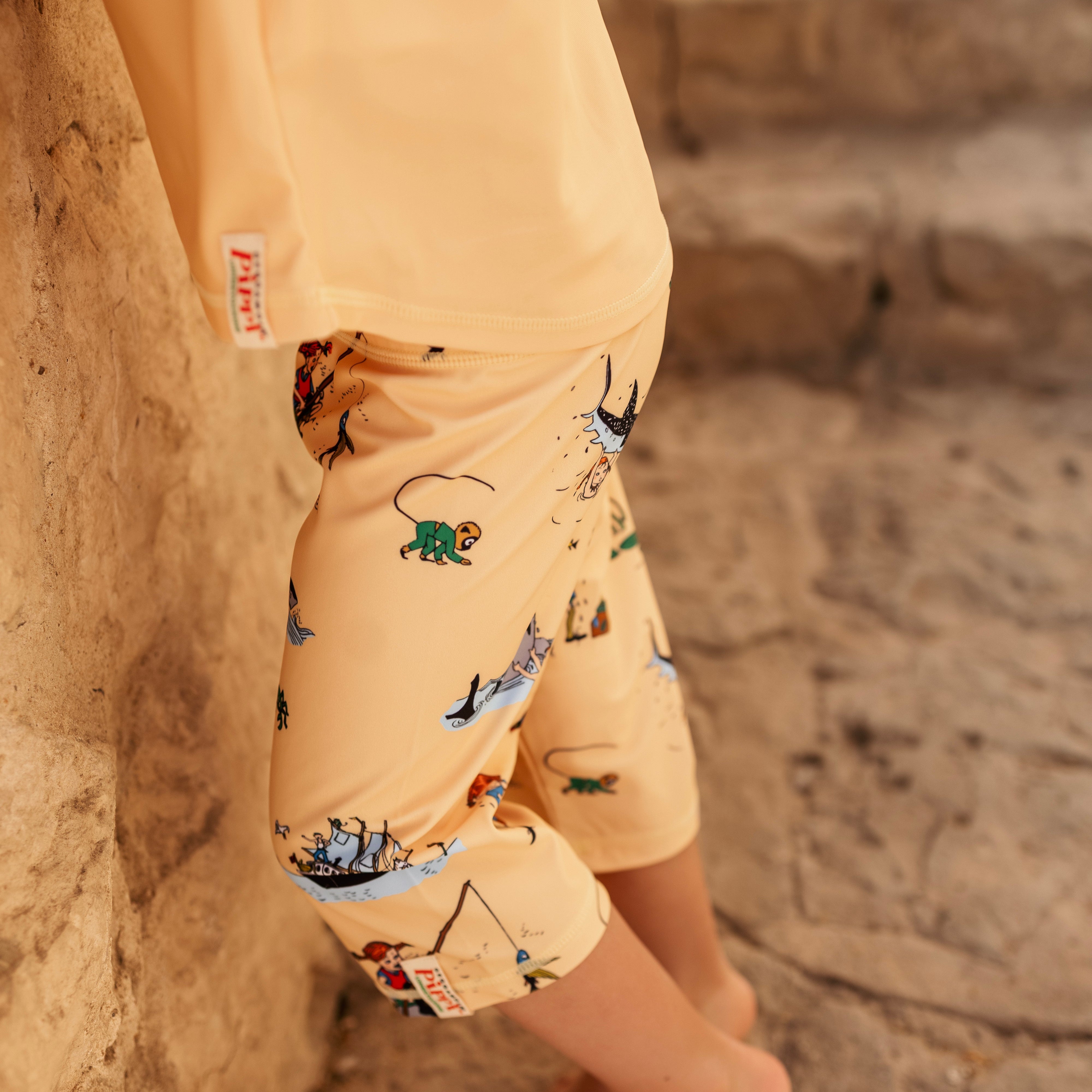 UV-set Pippi Långstrump Gul