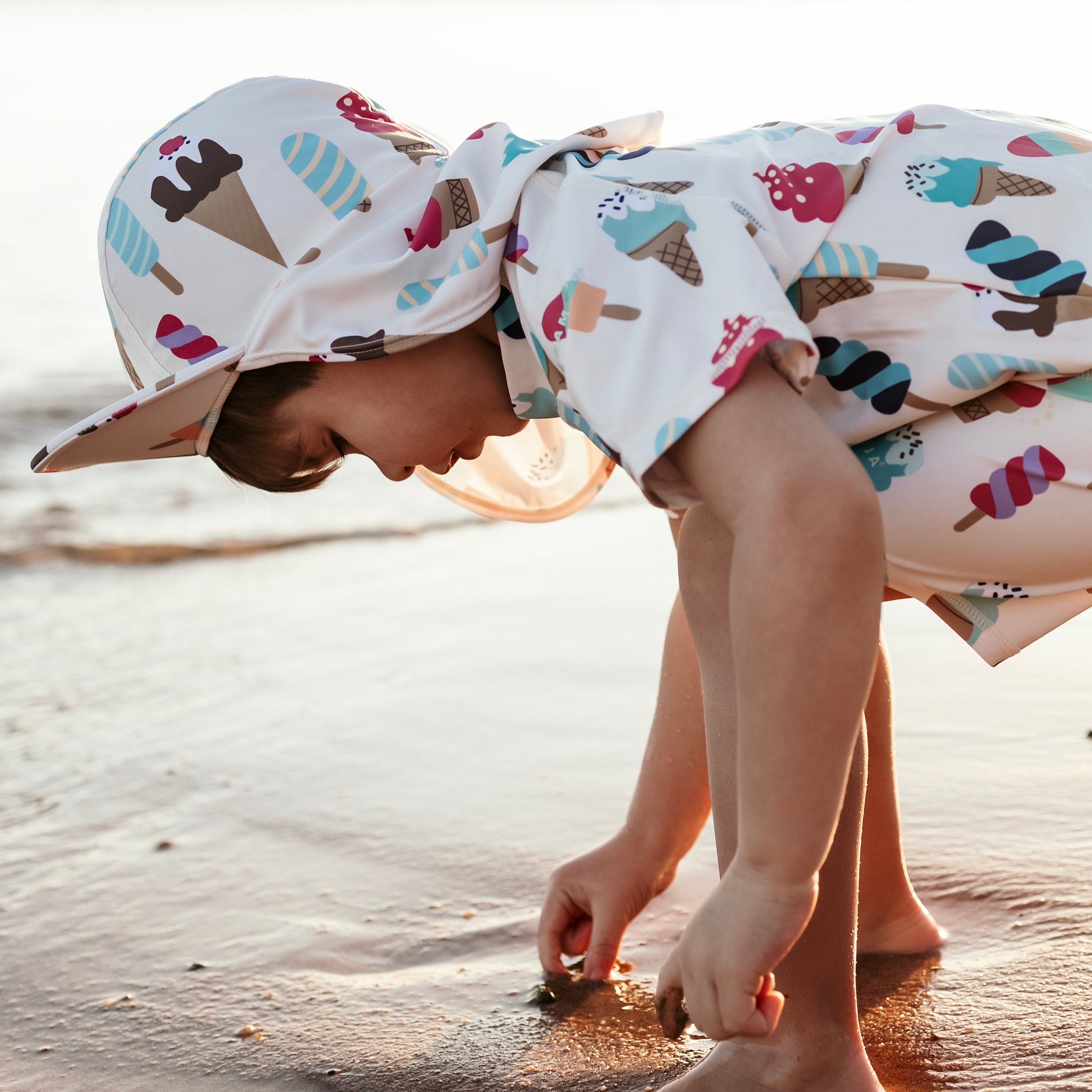 UV-Sonnenkappe Eiscreme