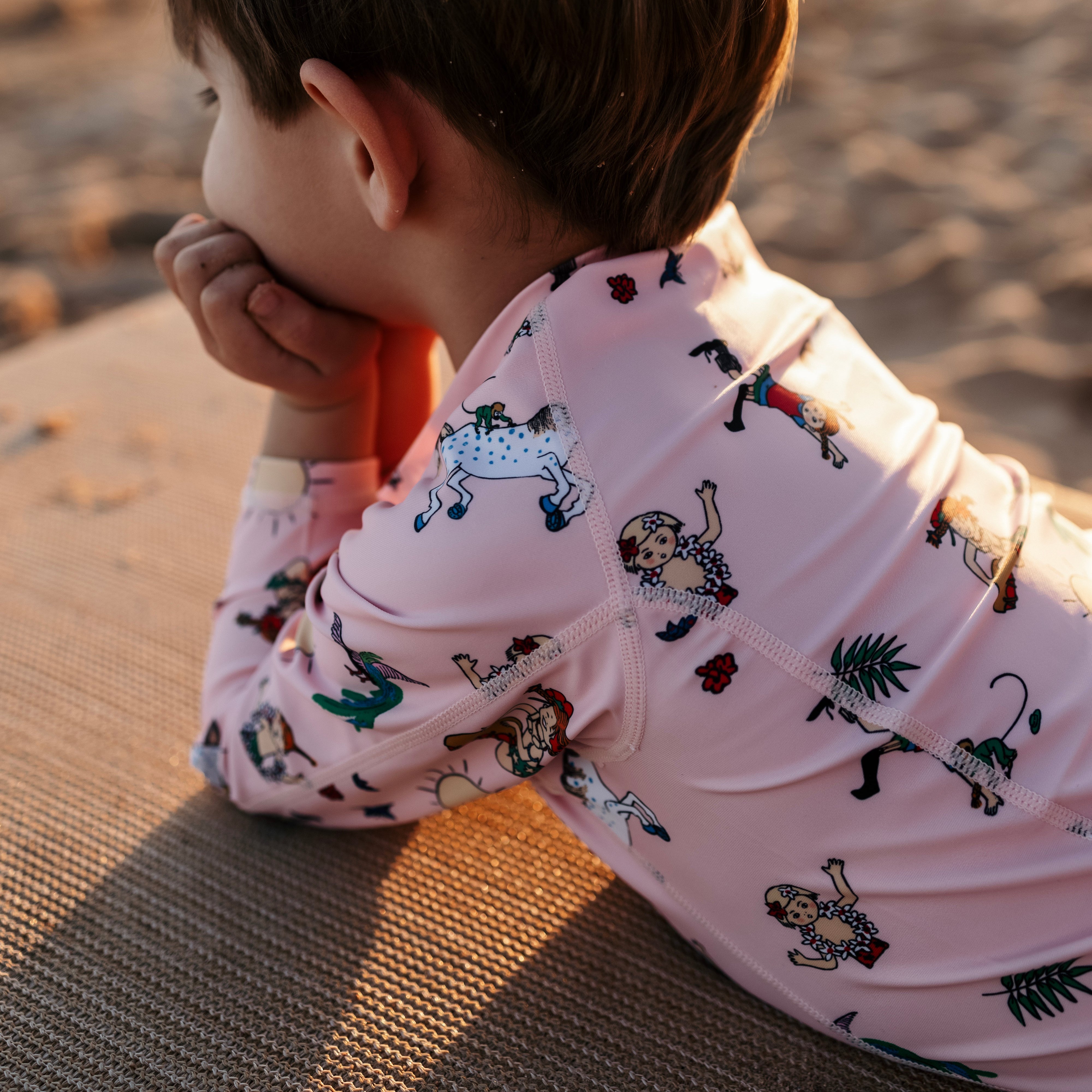 UV-drakt Pippi Langstrømpe Rosa