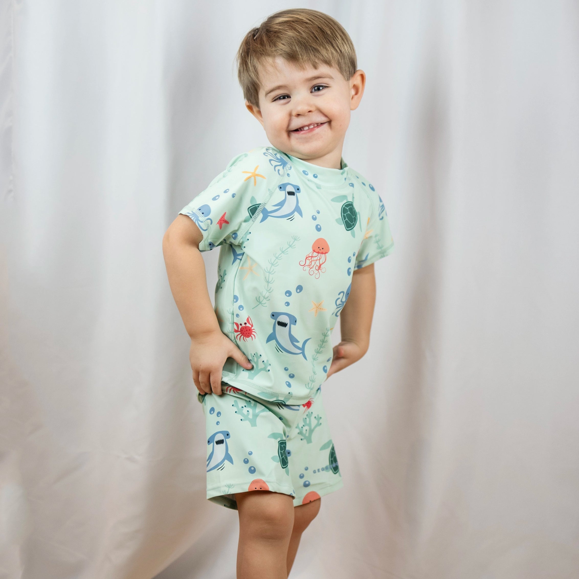 UV Set Sea Animals Blue