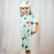 UV-solkeps Havsdjur Blå