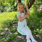 Singoalla Dress Light Green/White