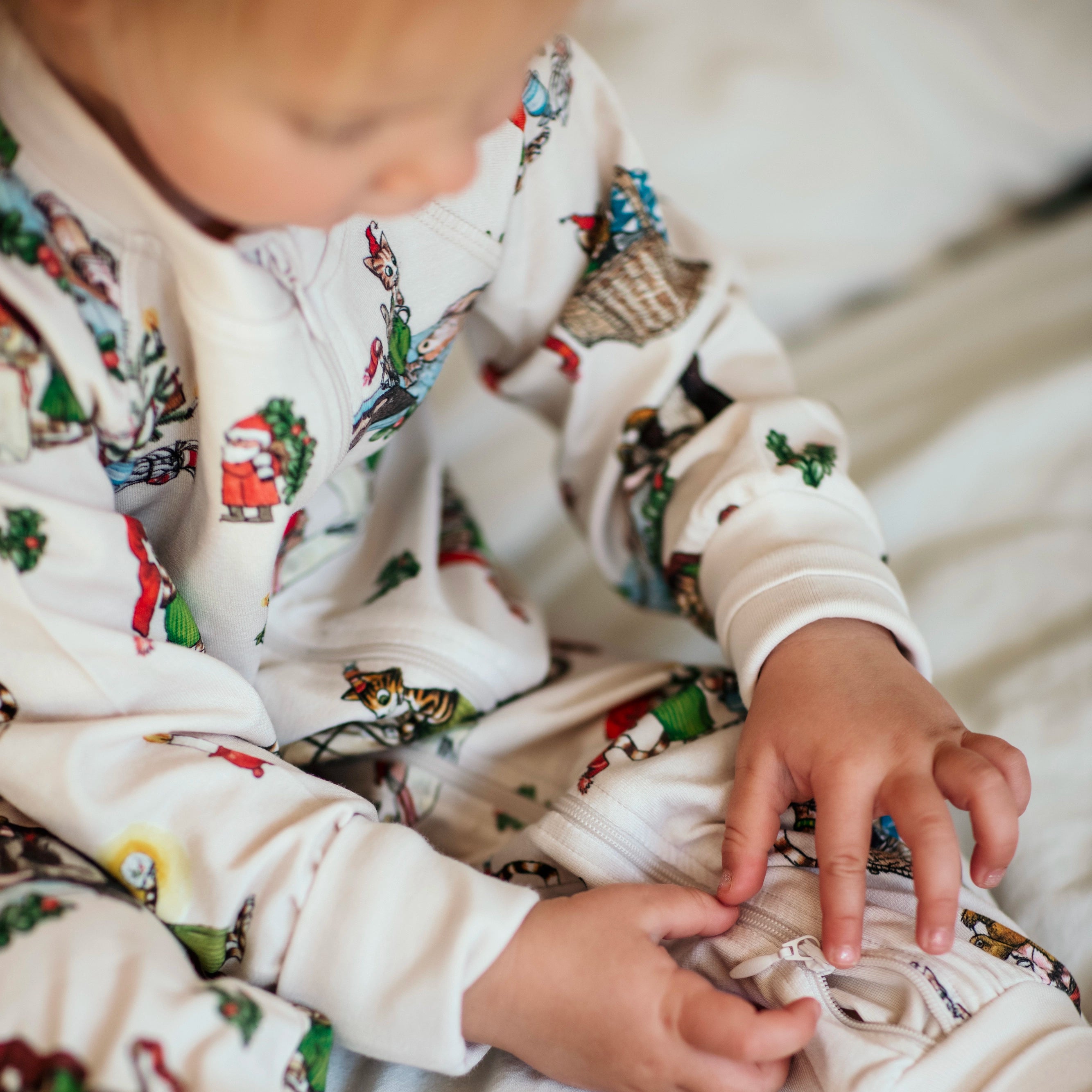 Pyjamas Pettson och Findus Beige