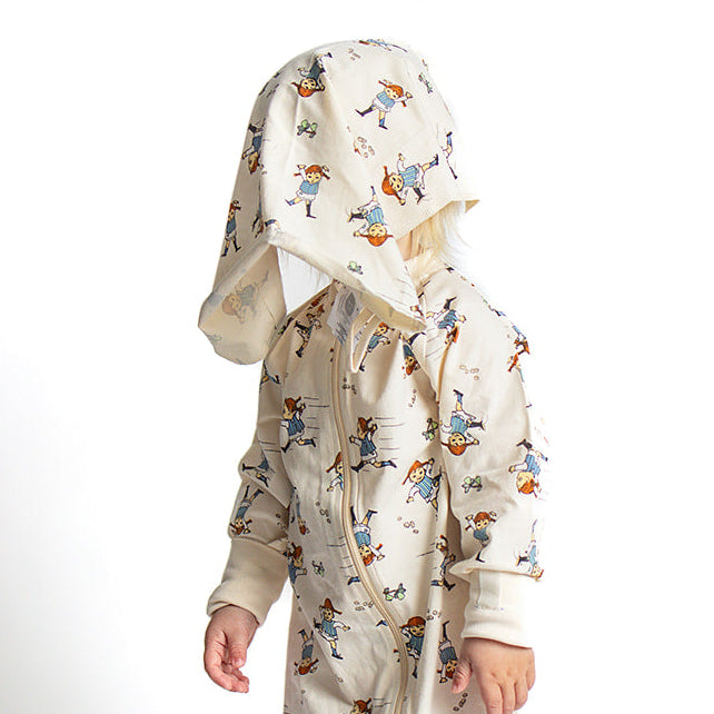 Snuttefilt Pippi Långstrump soft beige