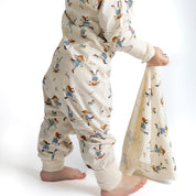 Snuttefilt Pippi Långstrump soft beige