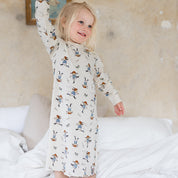 Nattlinne Pippi Långstrump soft beige