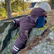 Vinteroverall Unitoddler Brun/Marinblå