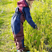 Skalhosen hoch Braun/Marineblau