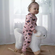 Babybyxor Bambu Cool Cats rosa