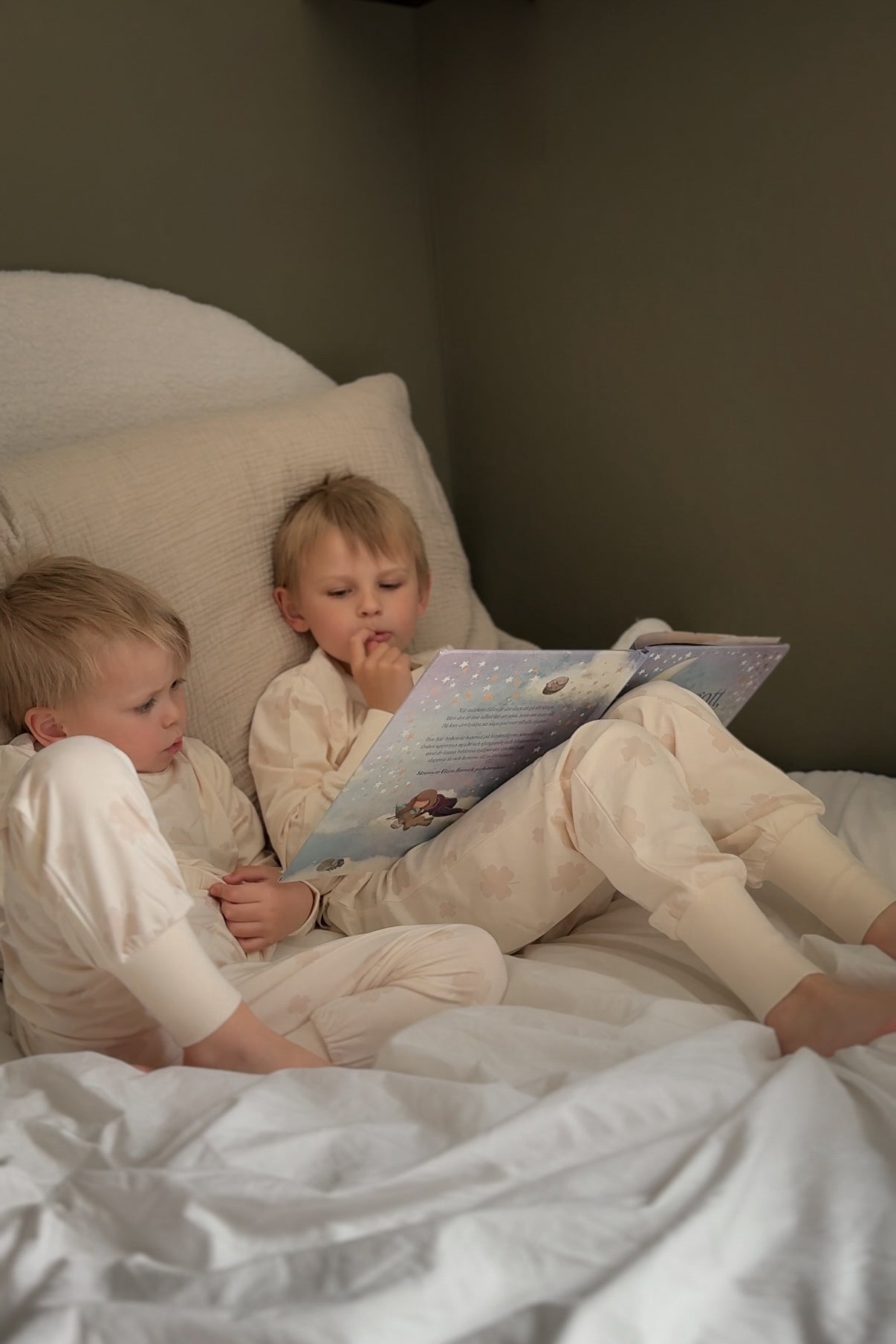 Pyjamas tvådelad Bambu Klöver Beige