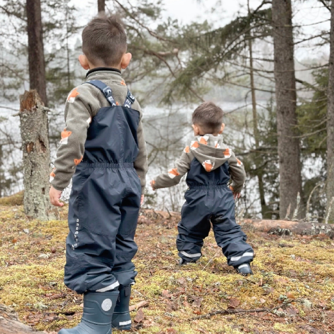 Skalbyxa hög Navy