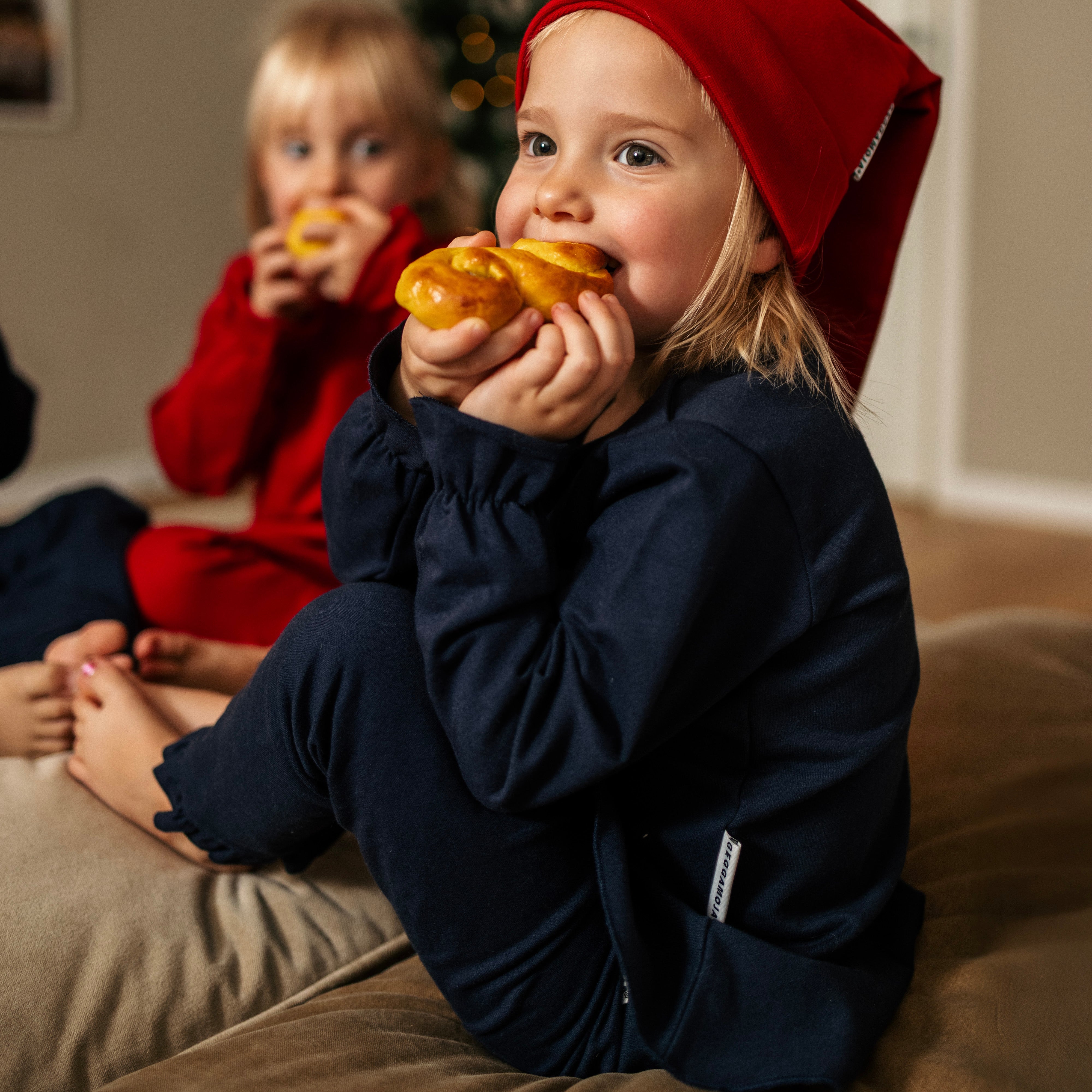 Pullover mit Leggings Marineblau