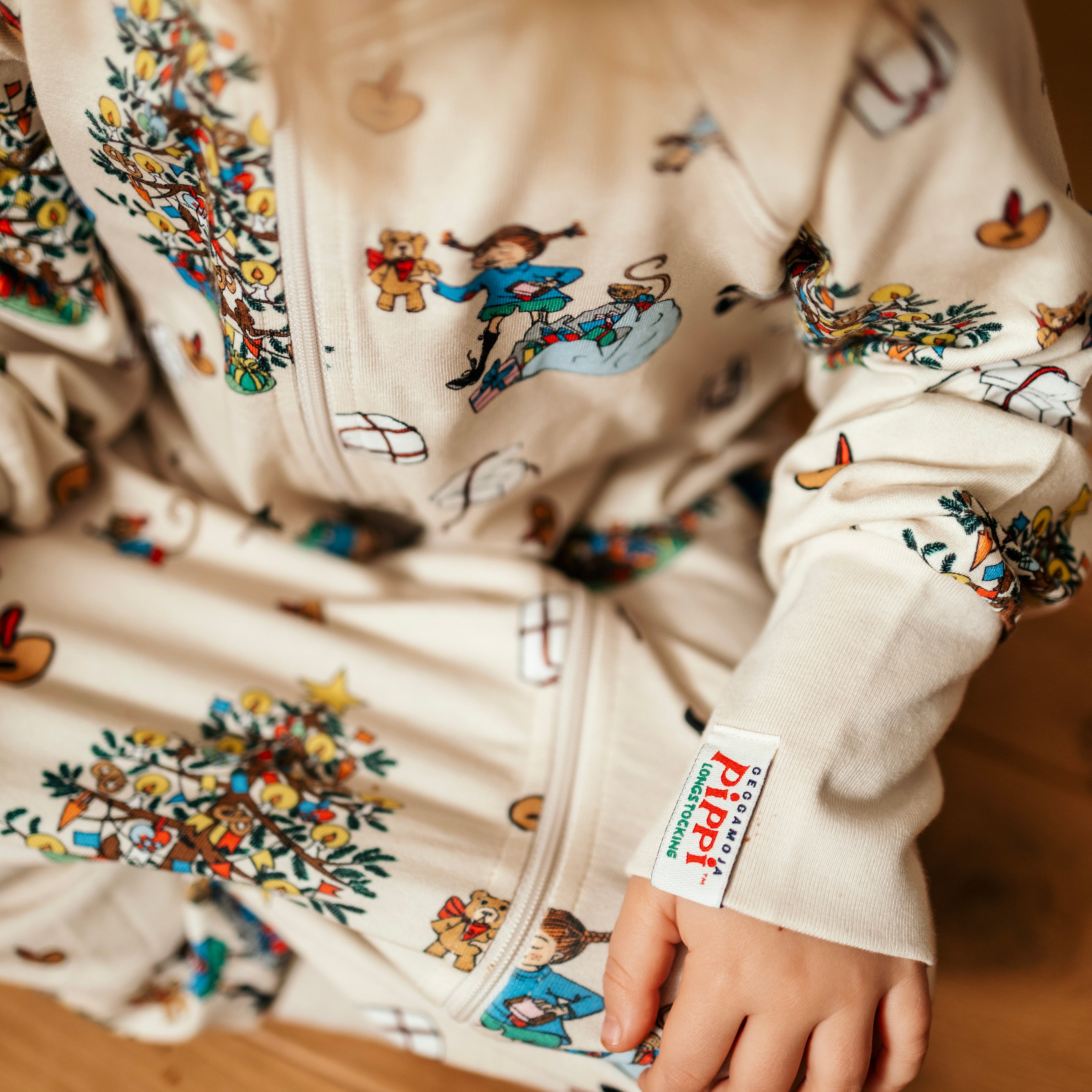 Pyjamas Pippi Langstrumpf - Weihnachts-Pyjamas