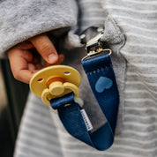 Nappholder Blått Hjerte