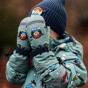 Winter overall Pippi Longstocking Gray/Green