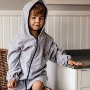 Bathrobe Pettson and Findus Gray