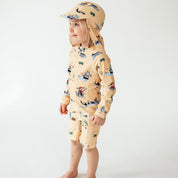 UV suit Pippi Longstocking Yellow