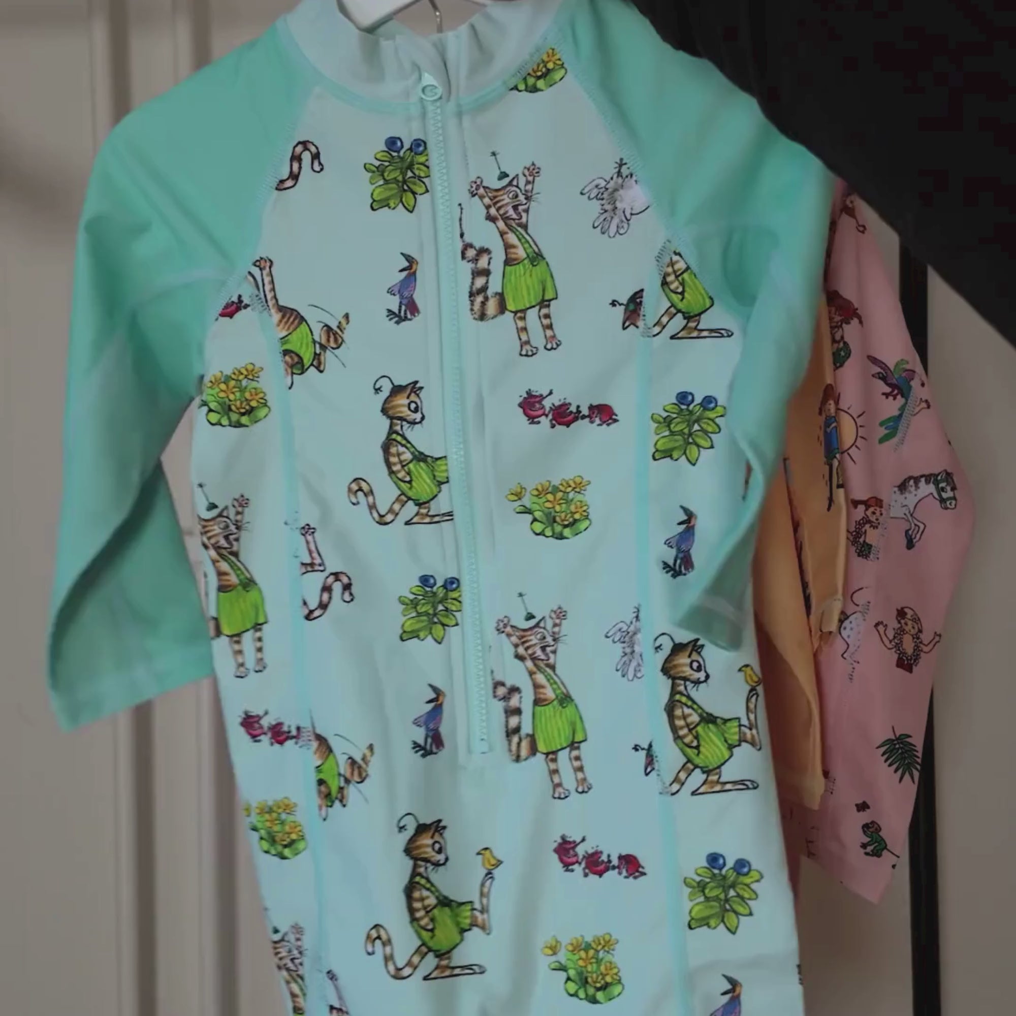 UV sun cap Pettson and Findus Mint