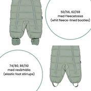 Overall Baby Mossgrön