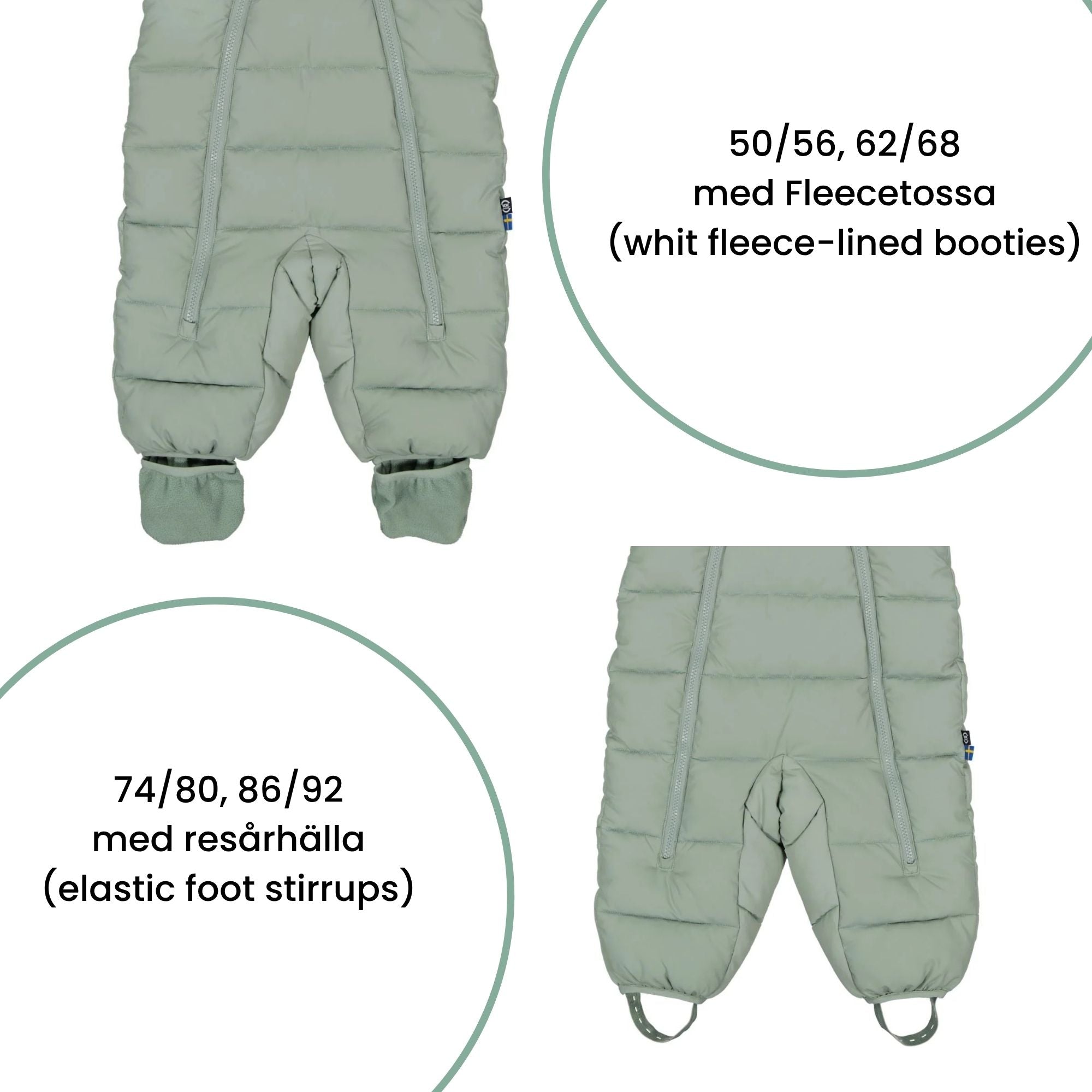 Overall Baby Mossgrön