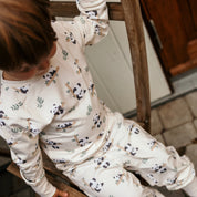 Pyjamas tvådelad Bambu Panda Beige