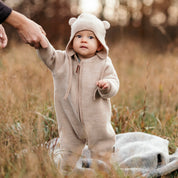 Overall Ullfleece Beige