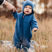 Overall Ullfleece Blå