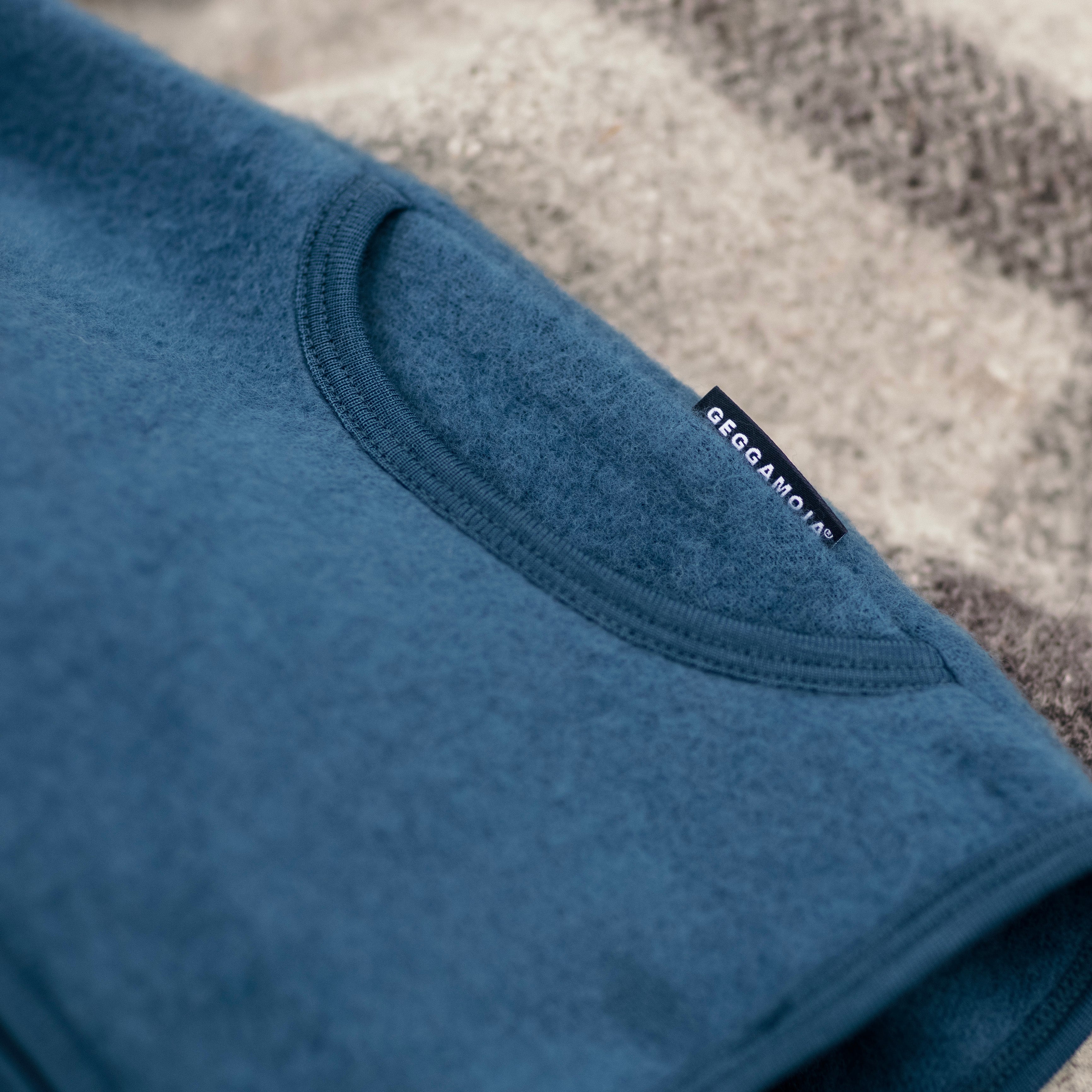 Jacka Ullfleece Blå