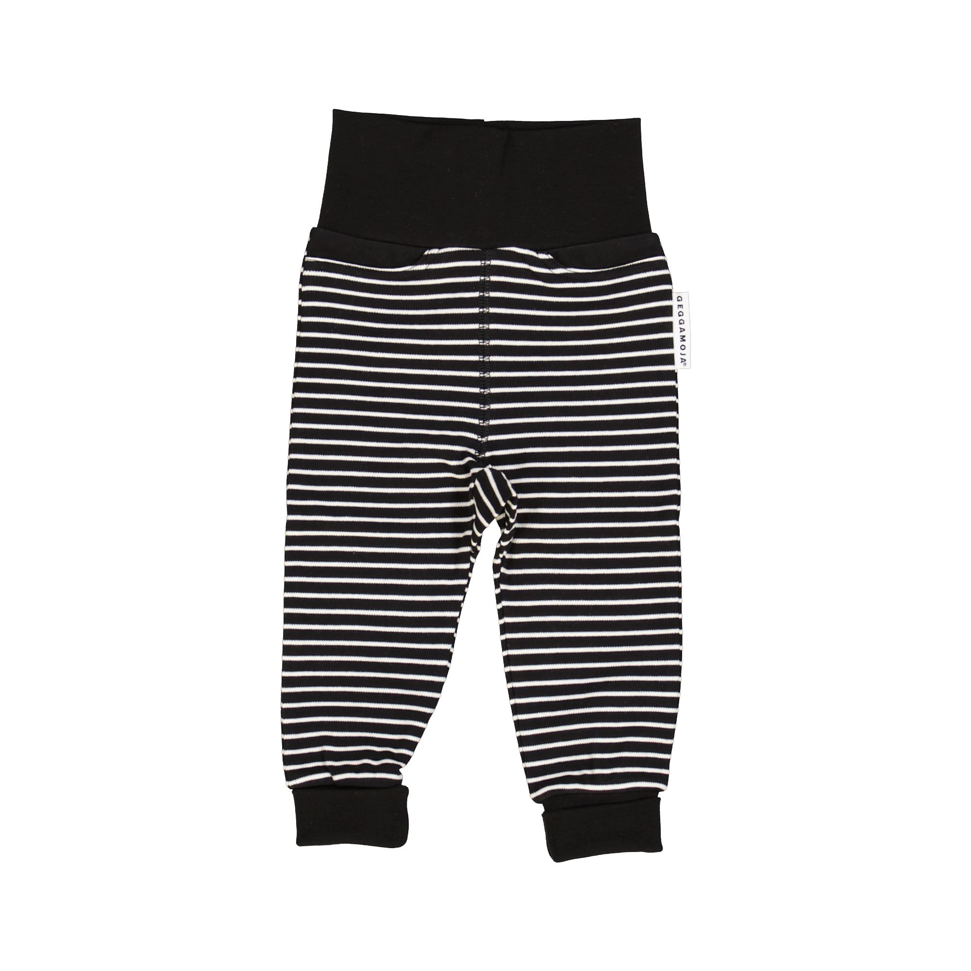 Baby Pant Classic Black/white | Geggamoja