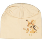 Bamboo Beanie Stella pouder    XS 1-2 Year